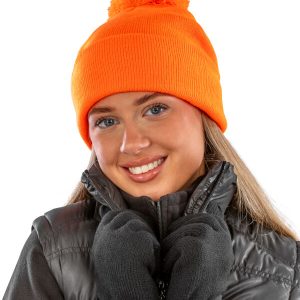 RC028X Result Winter Essentials Pom Pom Beanie