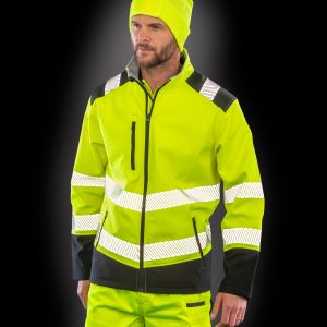 R476X Result Safeguard Printable Ripstop Safety Softshell