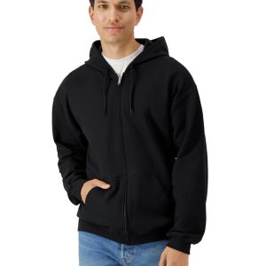 SF600 Gildan Softstyle Fleece Adult Full Zip Sweat
