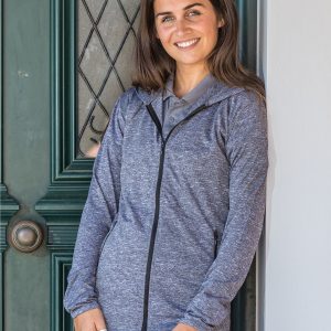 S277F SPIRO FITNESS Women's Hooded Tee-Jacket