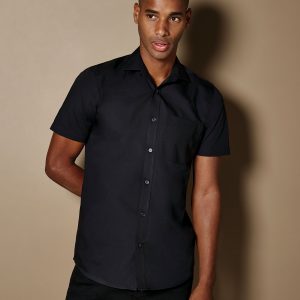 KK141 Kustom Kit Tailored Fit Short Sleeve Poplin Shirt