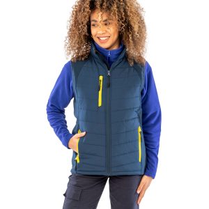 R238X Result Genuine Recycled Compass Padded Softshell Gilet
