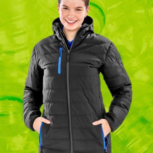 R240X Result Genuine Recycled Black Compass Padded Winter Jacket