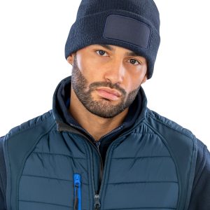 RC027X Result Winter Essentials Double Knit Printers Beanie