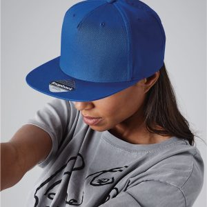B610 Beechfield  5 panel Snapback Rapper Cap