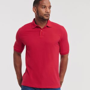 599M Russell Hardwearing Polycotton Polo