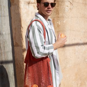 W150 Westford Mill Organic Cotton Mesh Grocery Bag