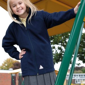 R114JY Result Core Junior Microfleece Jacket