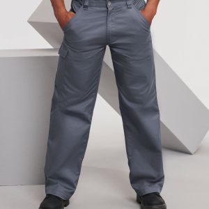 001MR Russell Polycotton Twill Trousers (Reg)