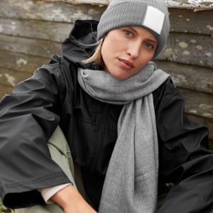 B337R Beechfield  Appliqué Patch Beanie