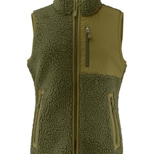 HAR2121505 James Harvest Ladies Kingsley Sherpa Fleece Vest