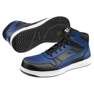 PS630070 Puma Safety Frontcourt Blue/Black Mid S3L ESD