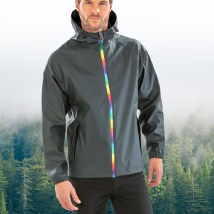 R908X Result Genuine Recycled Prism PU Waterproof Jacket