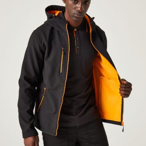 TRA705 Regatta Professional Navigate 2-Layer Hood Softshell