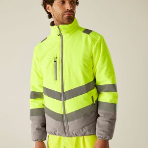 TRA943 Regatta High Visibility Hi-Vis Two-Tone Thermal jacket