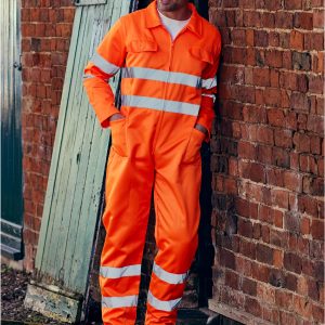 HV058-3M Yoko Hi-Vis Polycotton Coverall
