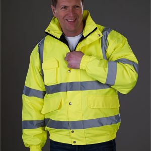 HVP211 Yoko Hi-Vis Classic Bomber Jacket
