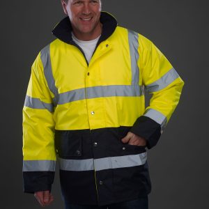 HVP302-3M Yoko Hi-Vis Two Tone Motorway Jacket