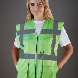 HVW801 Yoko Hi-Vis Executive Waistcoat