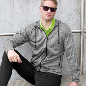 S277M SPIRO FITNESS Men's Hooded Tee-Jacket